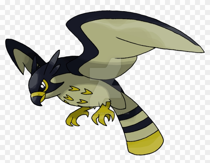 Recoln V1 [being Remade] By Legendguard On Deviantart - Fakemon Peregrine Falcon #881621