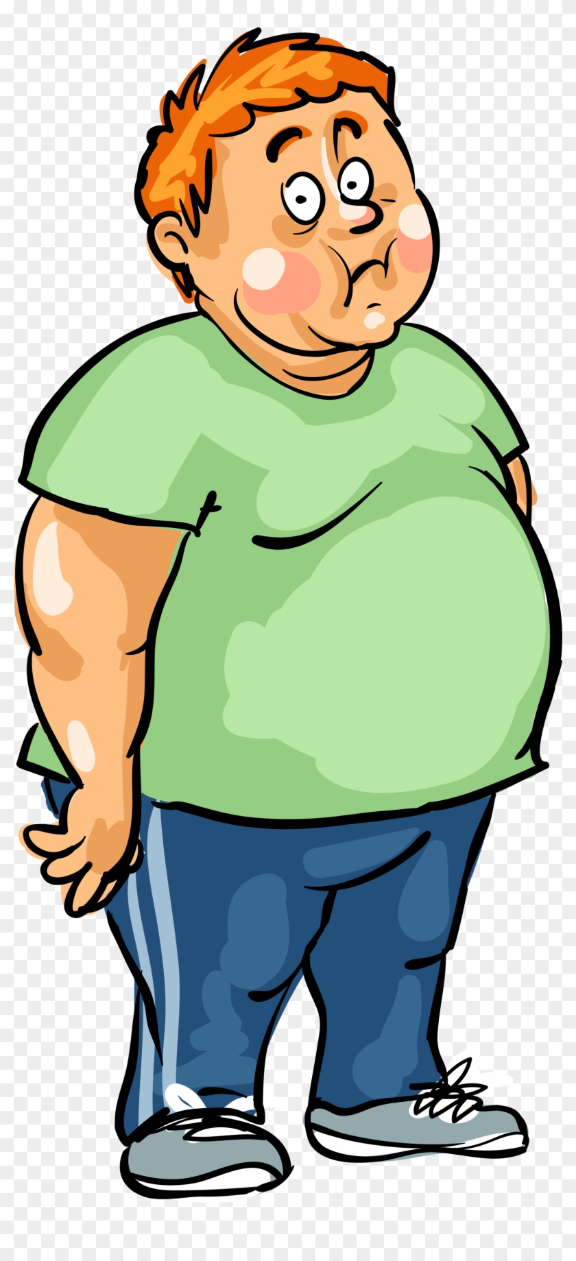 Man Male Fat - Fat Man Png #881635
