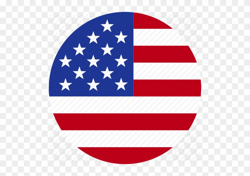 United States Of America - United States Flag Circle #881680