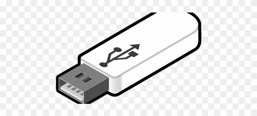 Computer Clipart Pendrive - Usb Flash Drive Png #881762