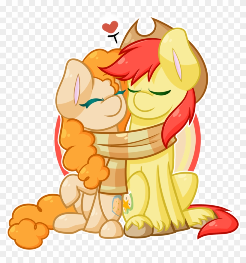 Pear Butter And Bright Mac - Mlp Buttercup And Bright Mac #882073
