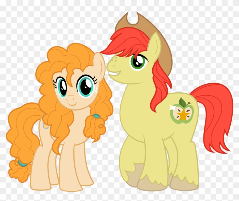 Mlp Vector - Pear Butter And Bright Mac #882077