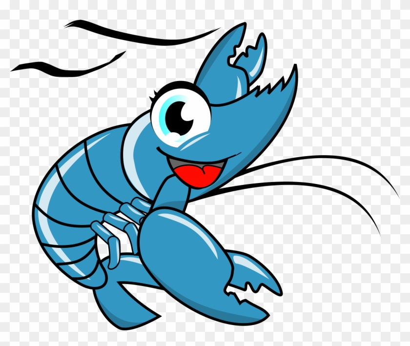 Cartoon Lobster 28, Buy Clip Art - Gambas Logo Png #882126