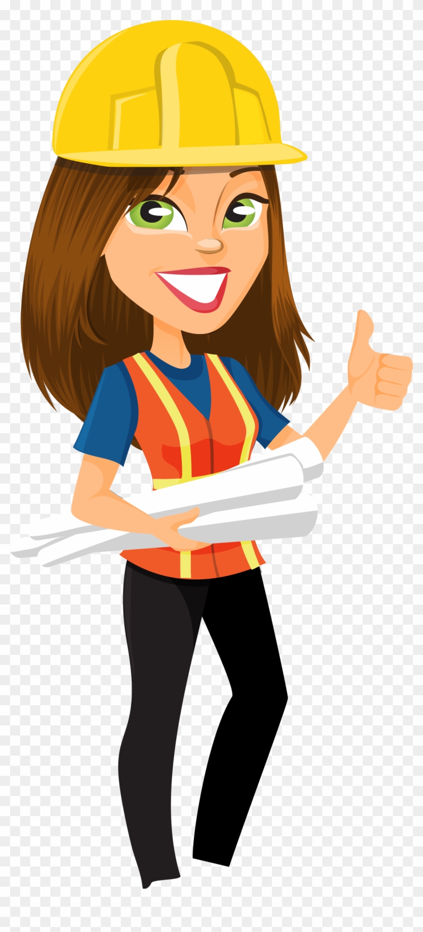 Female Construction Worker Cartoon Images Images Result - Samdexo