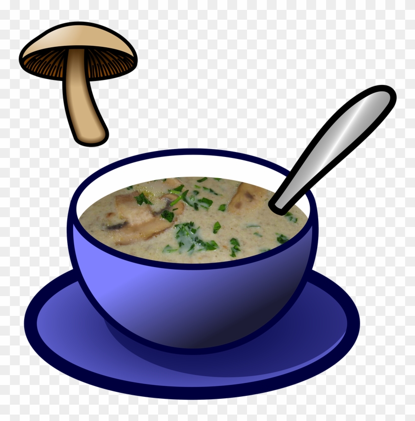 Chicken Soup Clipart Mushroom Soup - Chicken Soup #882547