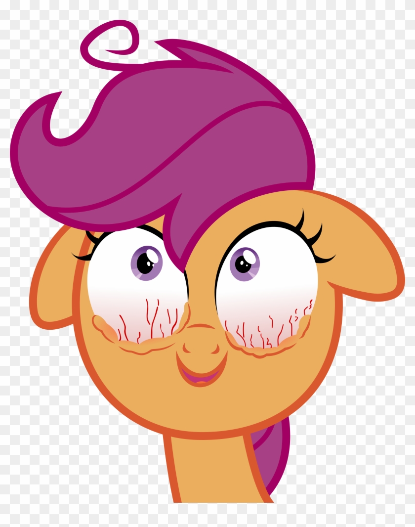 Sleep Deprived Scootaloo Vector By Thorinair - Mlp Sleep Deprived #882549