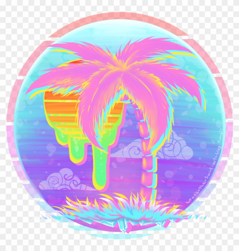 Palm Tree With Links Below - Palm Trees #882597