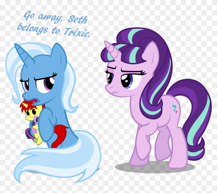 He Is Trixie's By Zacatron94 He Is Trixie's By Zacatron94 - Trixie And Starlight Glimmer #882716