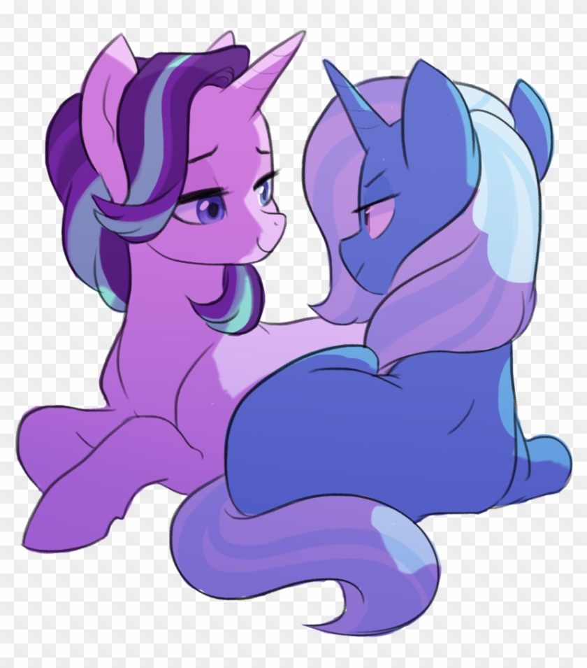 Kilala97, Eye Contact, Lesbian, Safe, Shipping, - Mlp Starlight X Trixie #882721