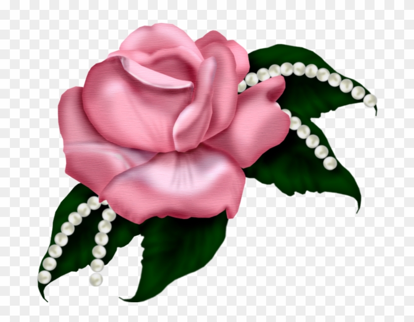 Find This Pin And More On Clipart Rose Garden Mix By - Haben Sie Einer Die Rote Rosen-blüte Schöner Karte #882767