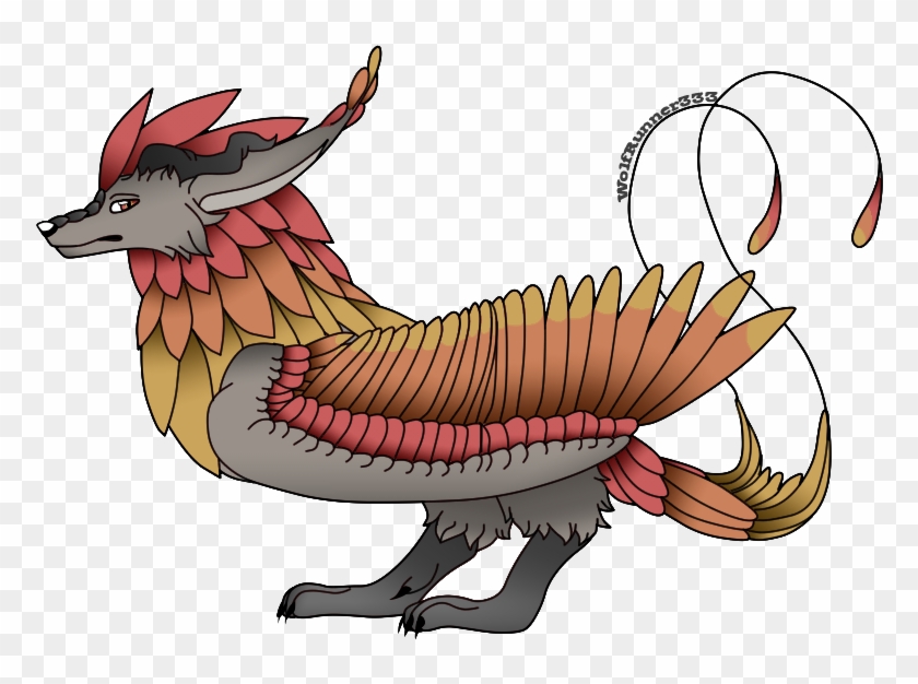 Burb Dragon Side View - Illustration #882868