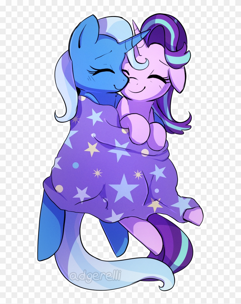 Eyes Closed, Female, Floppy Ears, Glimmerbetes, Lesbian, - Mlp Trixie X Starlight Glimmer #882874