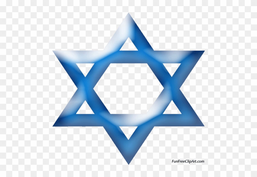 Star Of David Blue White Clipart - Star Of David #883002