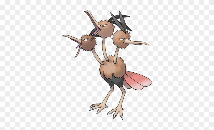 Watch Out If Dodrio's Three Heads Are Looking In Three - Pokemon Dodrio #883079
