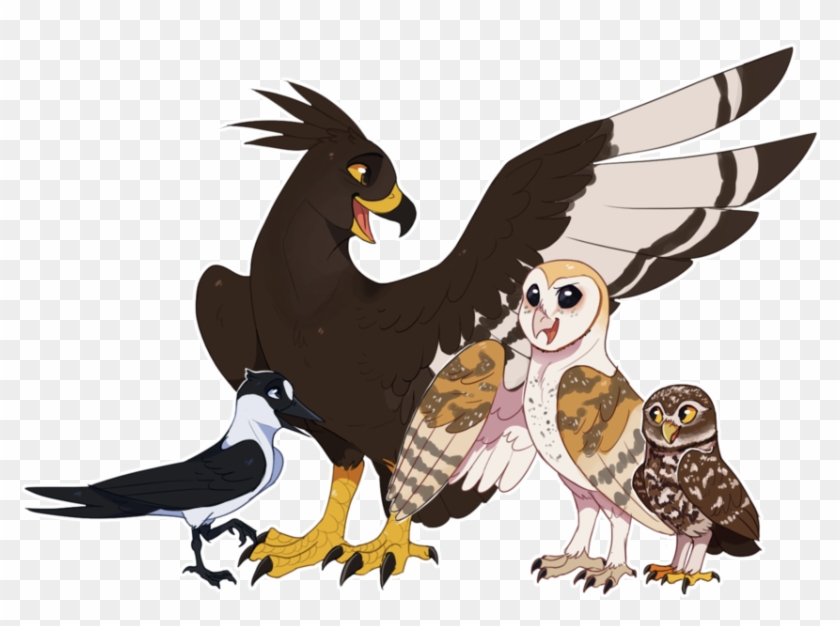 Bird Squad By Karcharos - Cartoon #883111