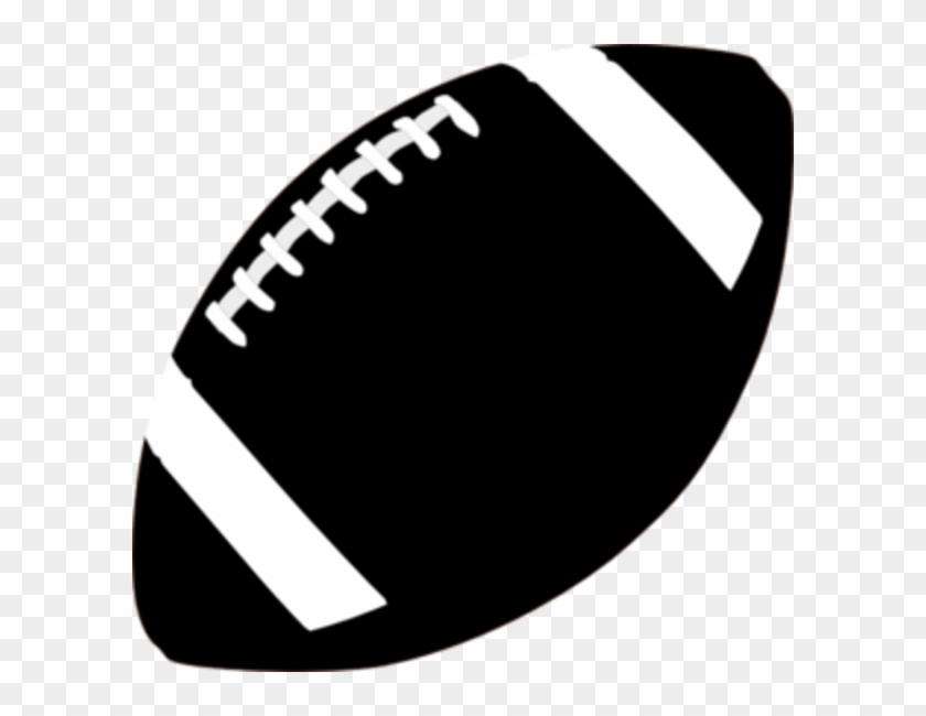 Black And White Football Clipart #883163