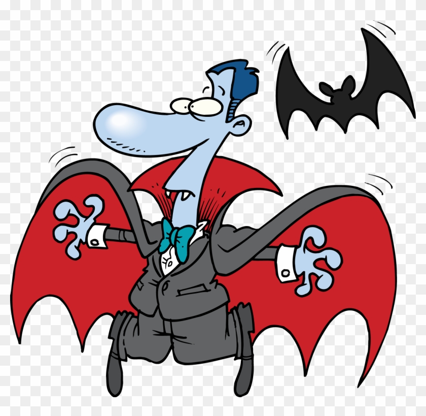 Dracula Clipart Animated - Vampire Cartoon #883254