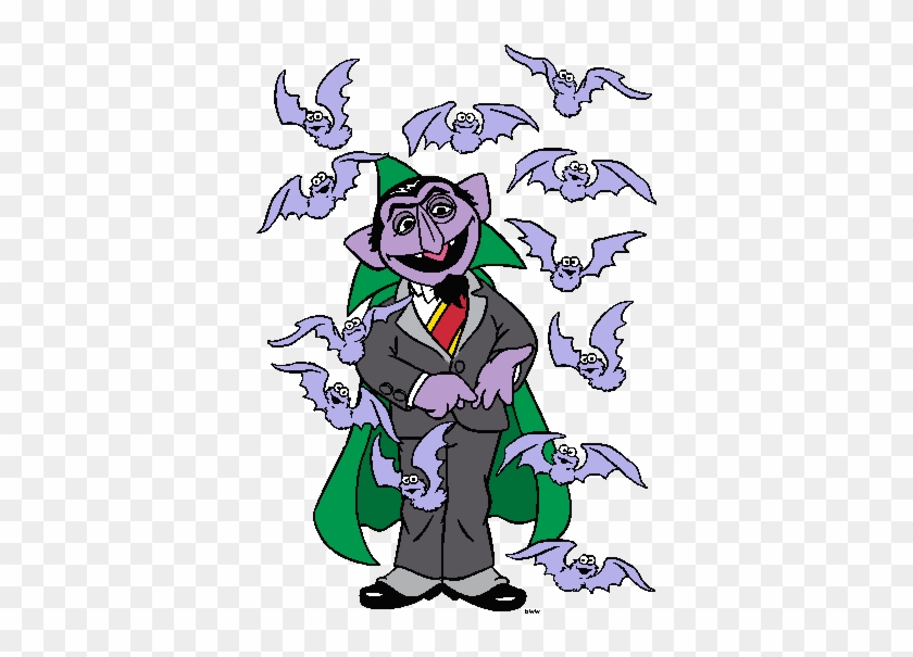 sesame street the count clipart