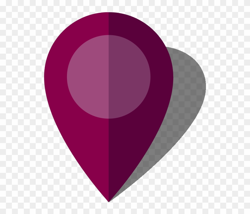 Location Map Pin Purple10 - Location Pin Purple #883349
