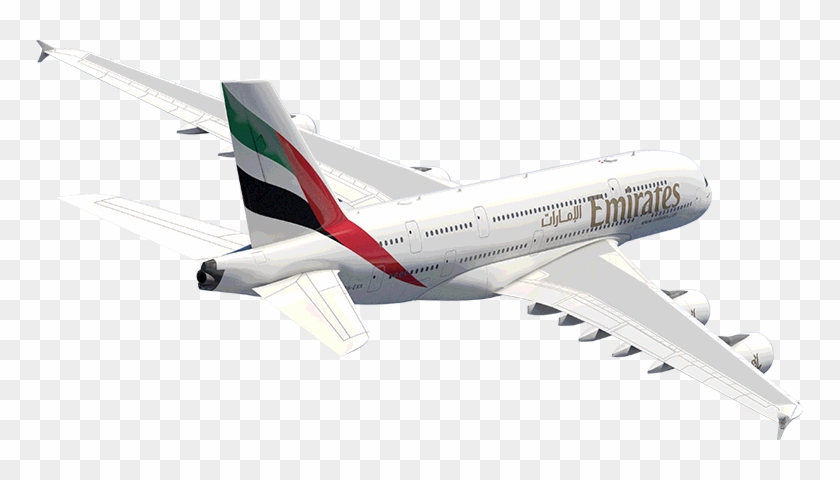 Emirates A380 - Emirates Airbus A380 Png #883354