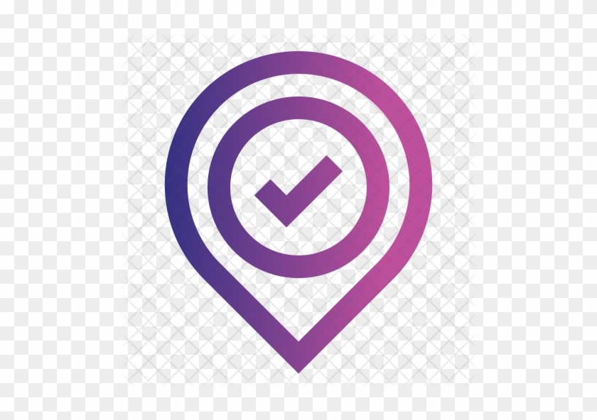 Verified Place Icon - Circle #883450