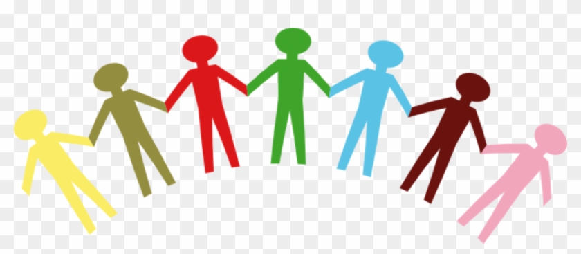 People Holding Hand Group - Unity Clipart #883459