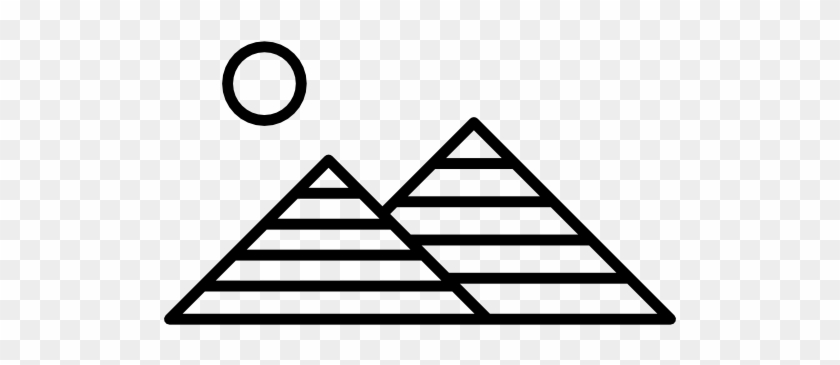 Egypt Pyramids Free Icon - Monument #883573