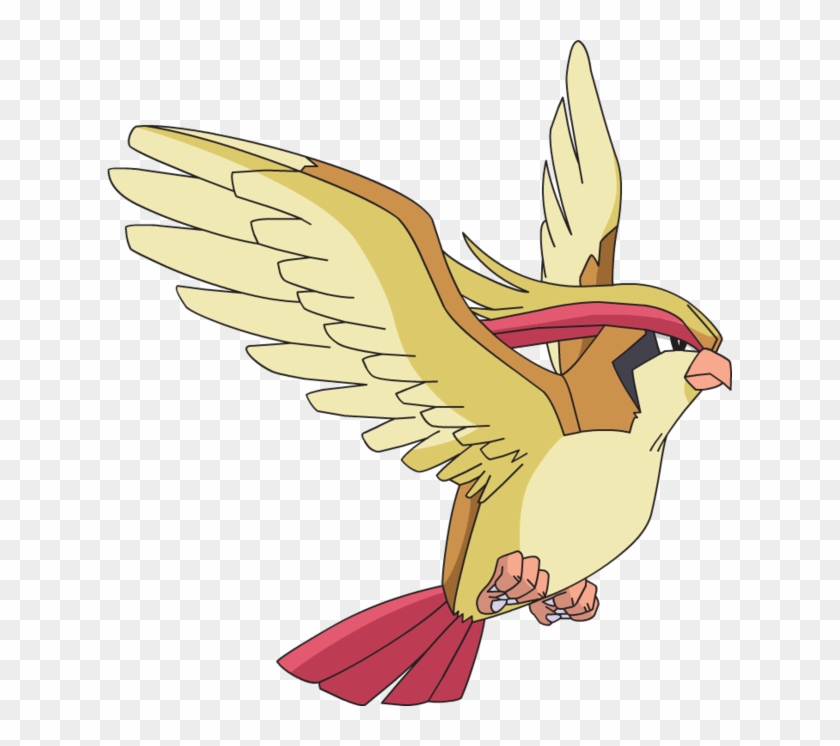 Pidgeot By Meowmatsu - Pidgey Pokemon Rojo Fuego - Free Transparent PNG  Clipart Images Download