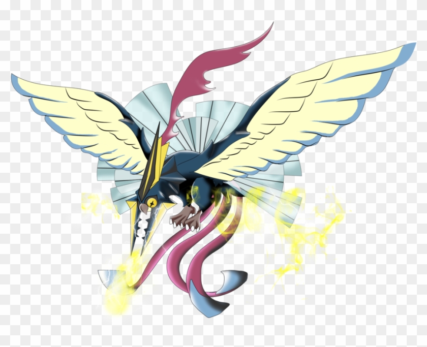 Shiny Mega Voltgeot By Jordanqv - Pidgeot Fusion #883602