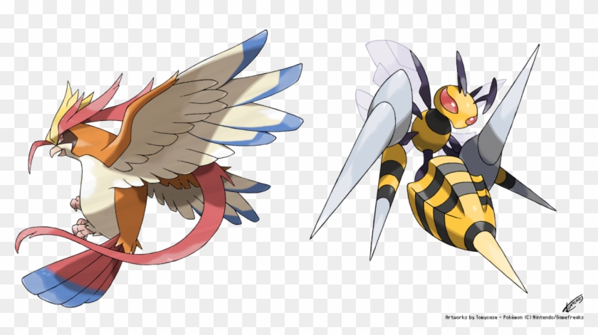 Mega Beedrill By Tomycase - Mega Pidgeot #883683