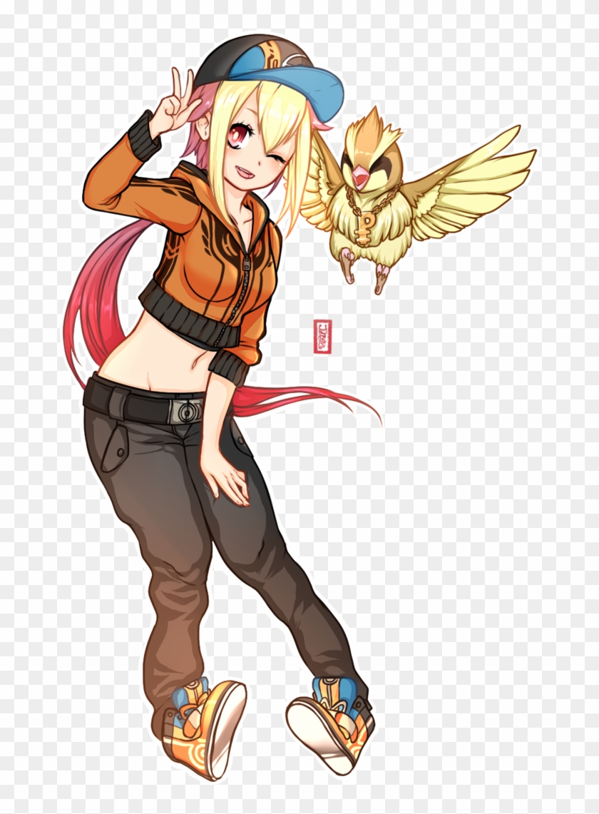 Pidgey Gijinka - Goldeen #883729