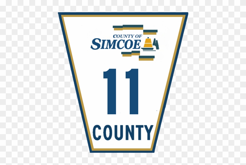 Simcoe Road 11 Sign - Poster #883749