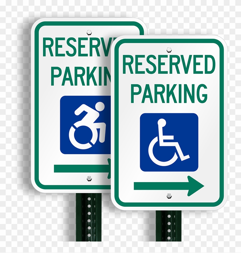 Ada Handicapped Sign - Handicap Sign #883849