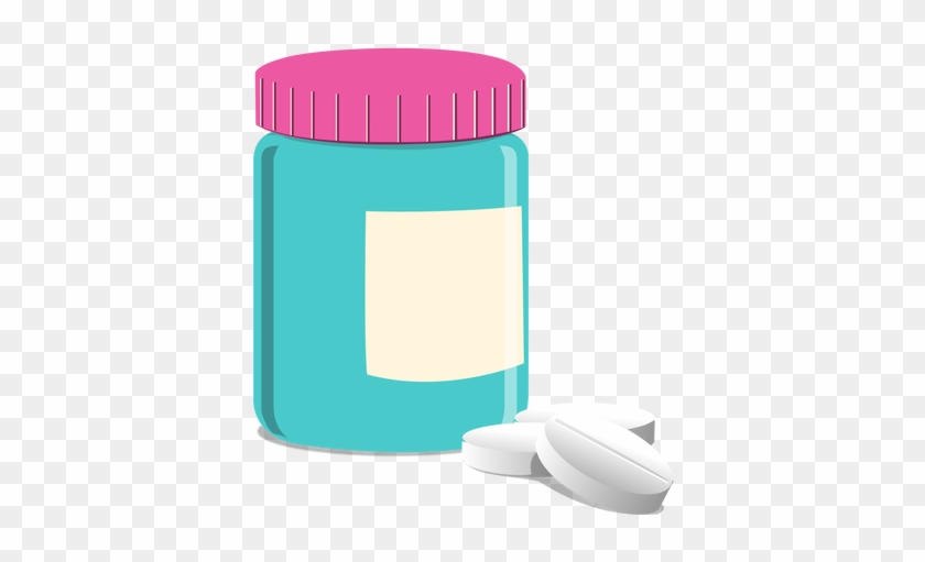 Pills Clipart Transparent - Frasco De Remedio Png #883868