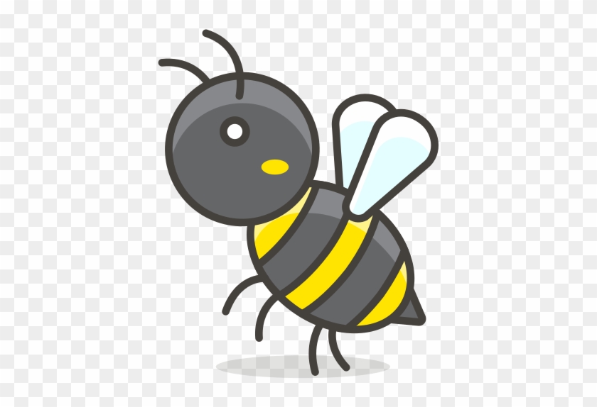 Wasp, Bee, Animal, Insect Icon - Insecto Emoji #883875