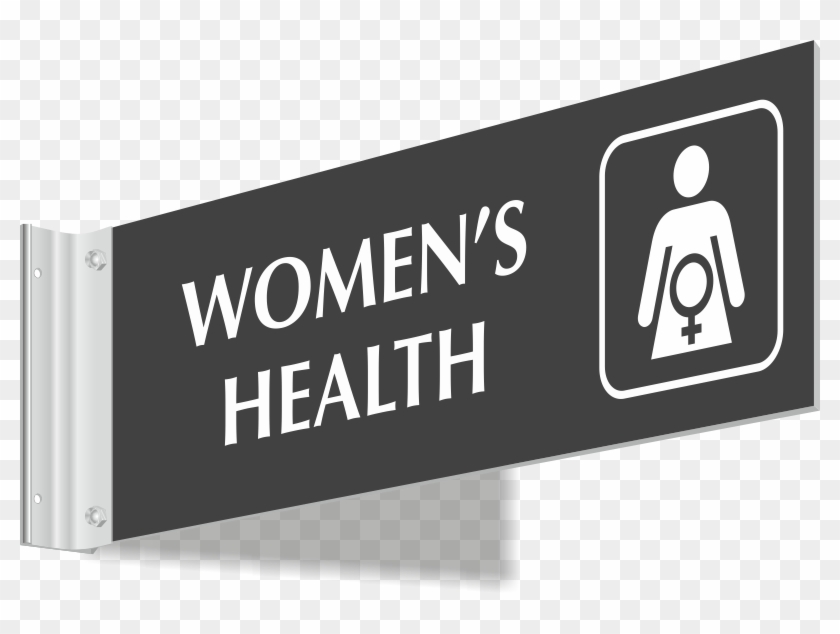 Bathroom Sign For Door Women's Health Signs - Nurse Station Sign #883940