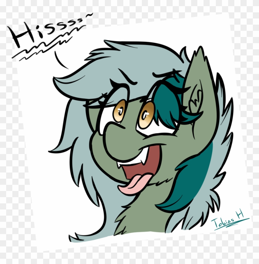 Tobias1997, Bat Pony, Fangs, Hissing, Oc, Oc - Cartoon #883996