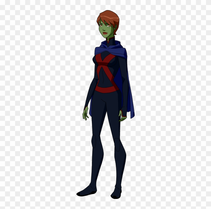 Featuring A New Superboy Costume, Beast Boy, Blue Beetle - Young Justice Miss Martian #883995