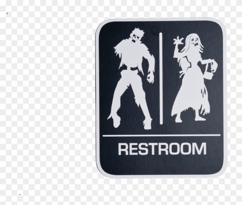 M38158 -restroom Sign 2 Asst/pkg - Boba Fett #884030