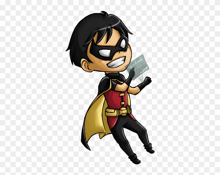 Young Justice Damian Wayne Nightwing Hot Girls Wallpaper - Robin Young Justice Chibi #884034