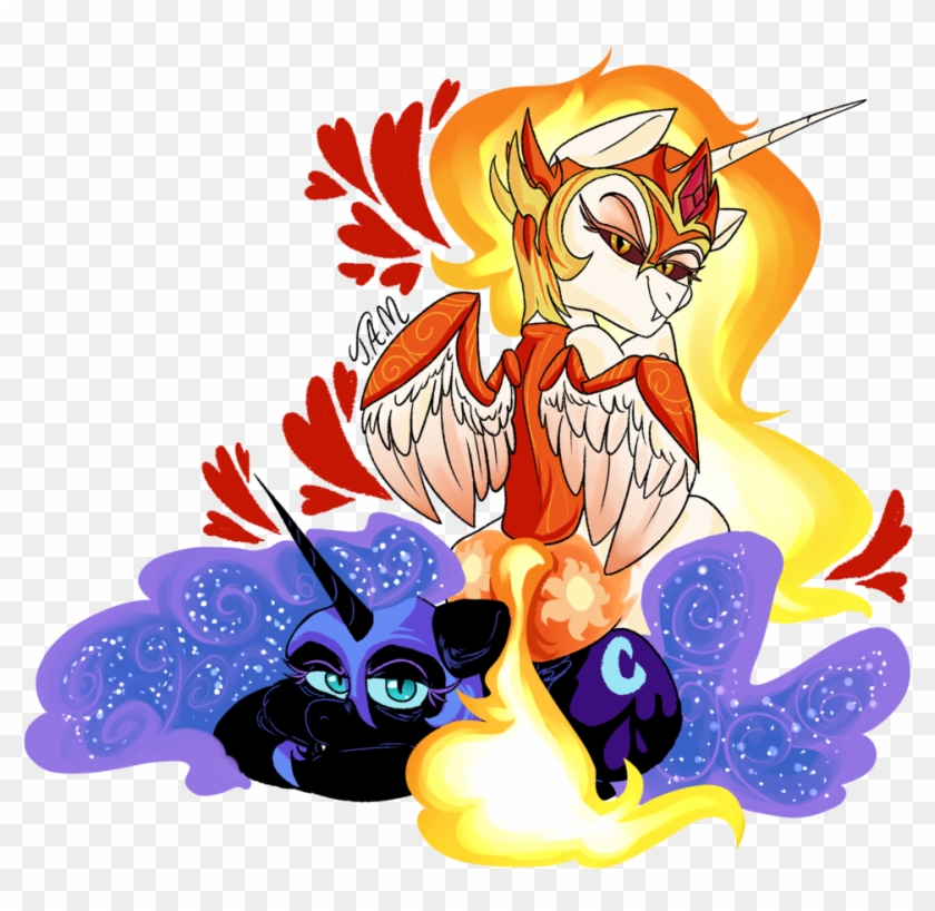 Alicorn, Armor, A Royal Problem, Artist - Daybreaker X Nightmare Moon #884046