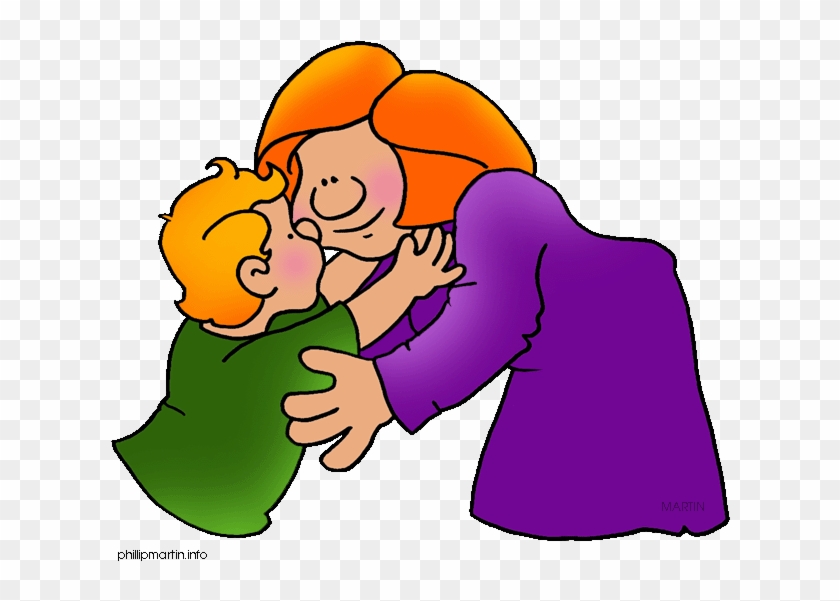 I Love Grandma Clipart - Hugs And Kisses Clip Art #884110