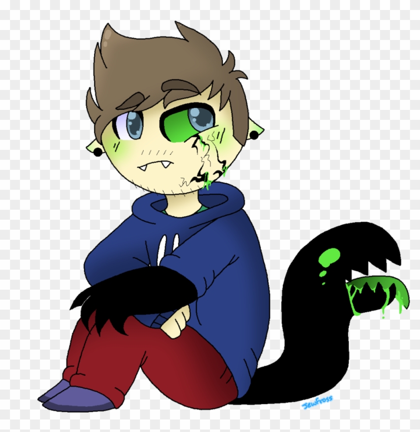 Antisepticeye Notmyart Chibi Jacksepticeye Septiceye - Cartoon #884165