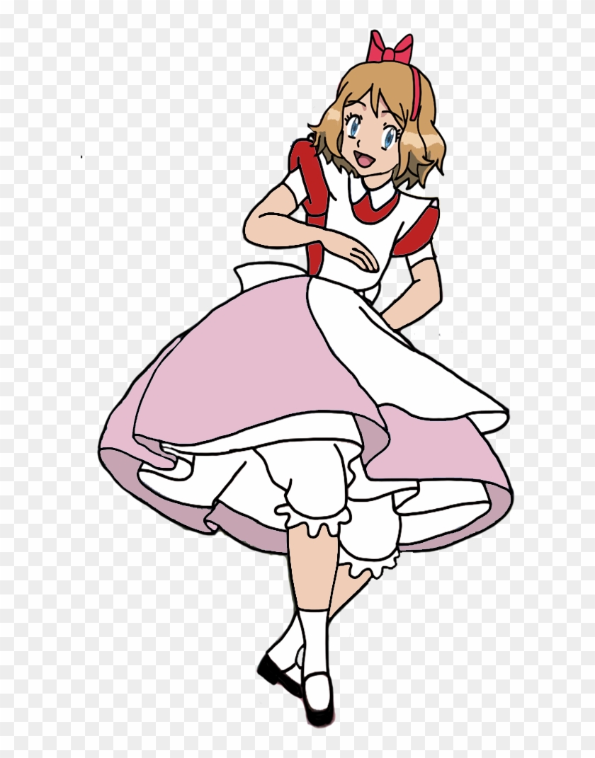 Serena As Alice Twirling By Darthranner83 - Cartoon #884173