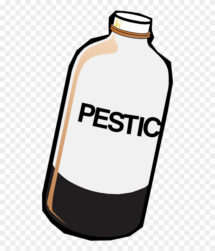 Clipart Pesticide Bottle D44f - Insecticides Clipart #884249