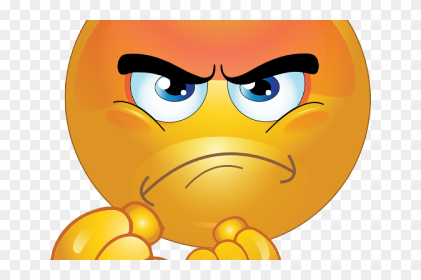 Little Boy Angry Face Cartoon Vector Clipart - FriendlyStock
