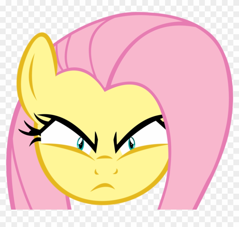 You No Like Ponies By Kired25 - Fluttershy Angry Face #884374