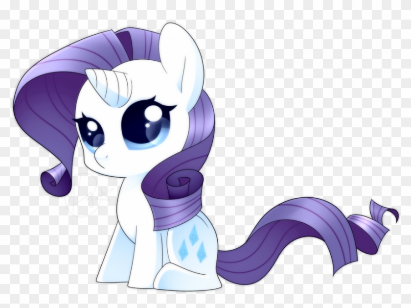 Chibi Rarity By Haydee - My Little Pony Cute Rarity #884386