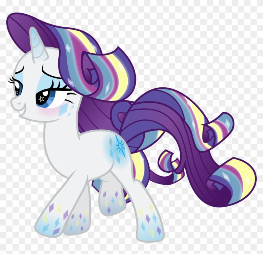 Drawing - My Little Pony Rarity Rainbow Power #884443