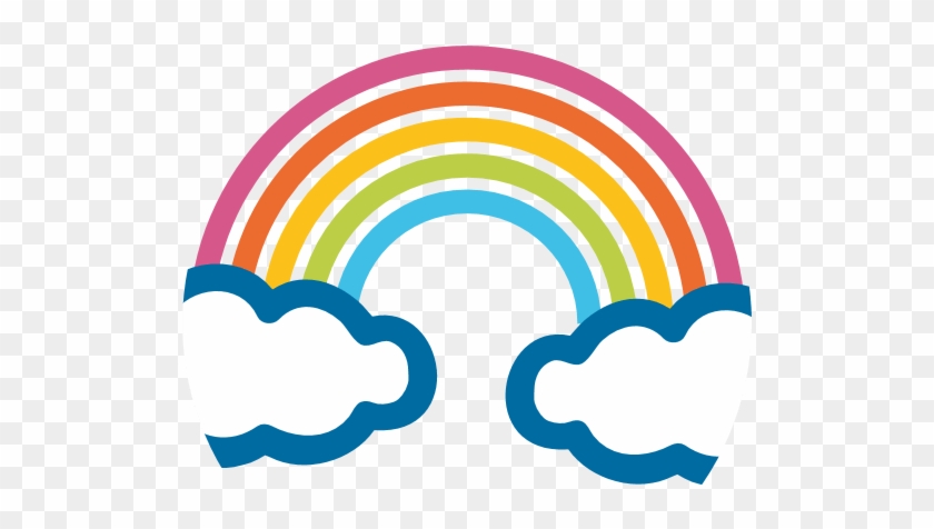 Rainbow Emoji - Rainbow Emoji Ios Png #884562